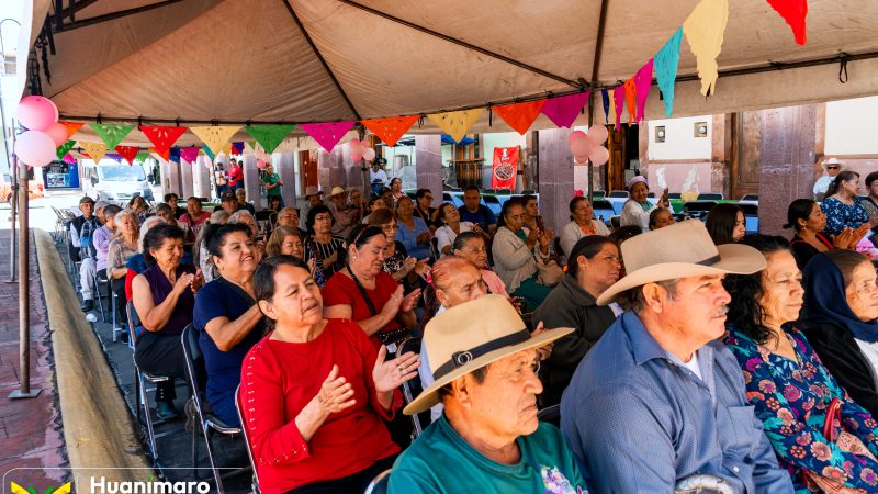 Festejo y actividades de la semana del adulto mayor en Huanímaro